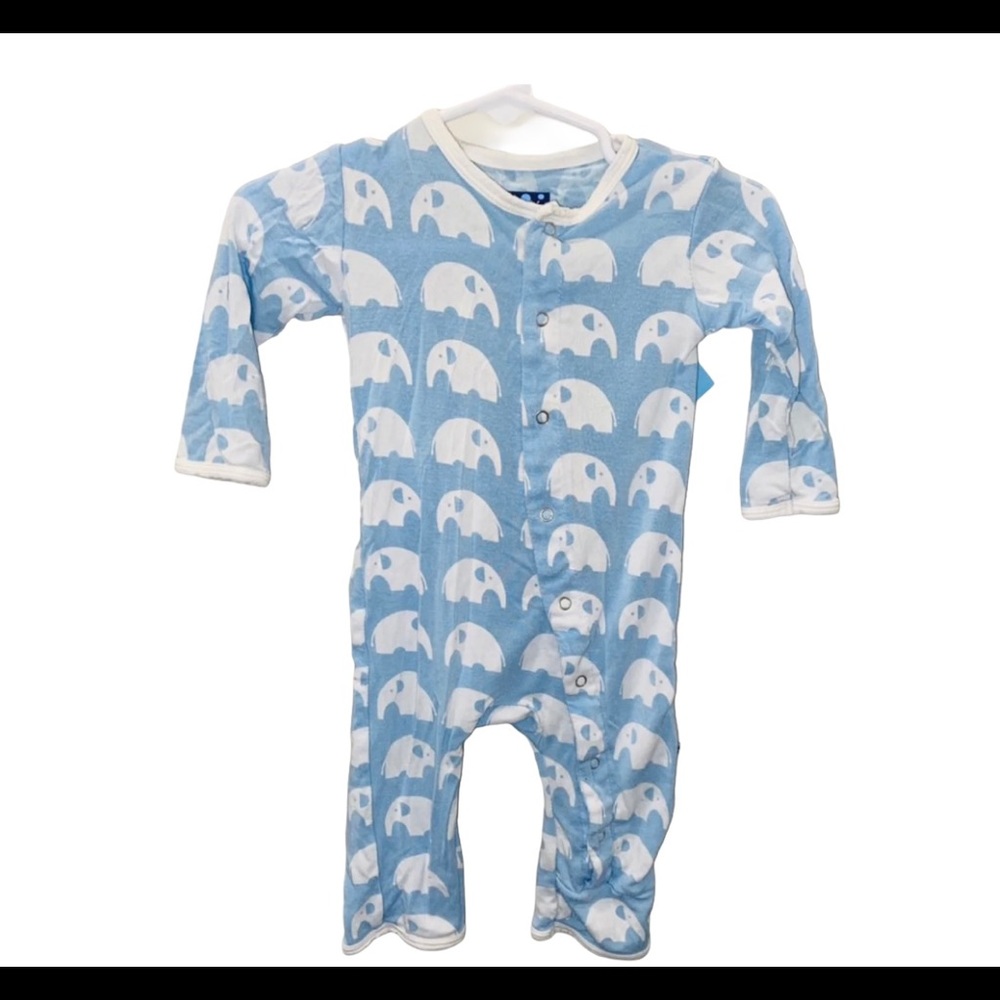 Kickee pants baby romper